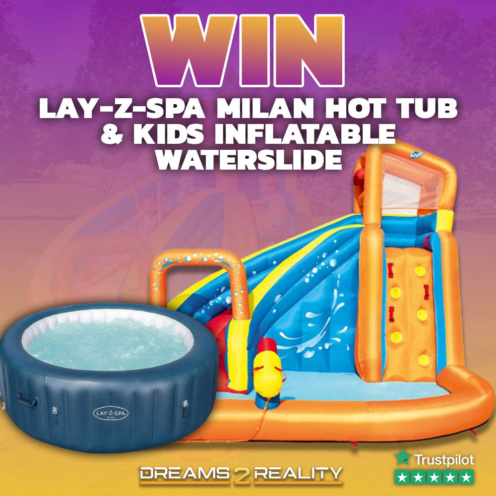 win-a-lay-z-spa-hot-tub-kids-inflatable-water-slide-dreams-2