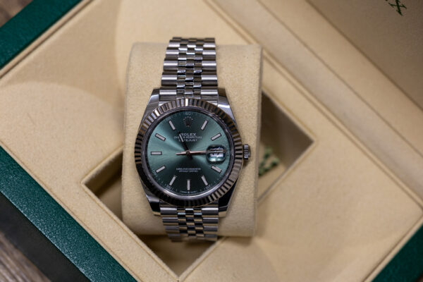 Rolex Datejust 41 Mint Green + Instant Wins - Image 4